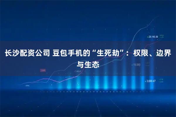 长沙配资公司 豆包手机的“生死劫”：权限、边界与生态